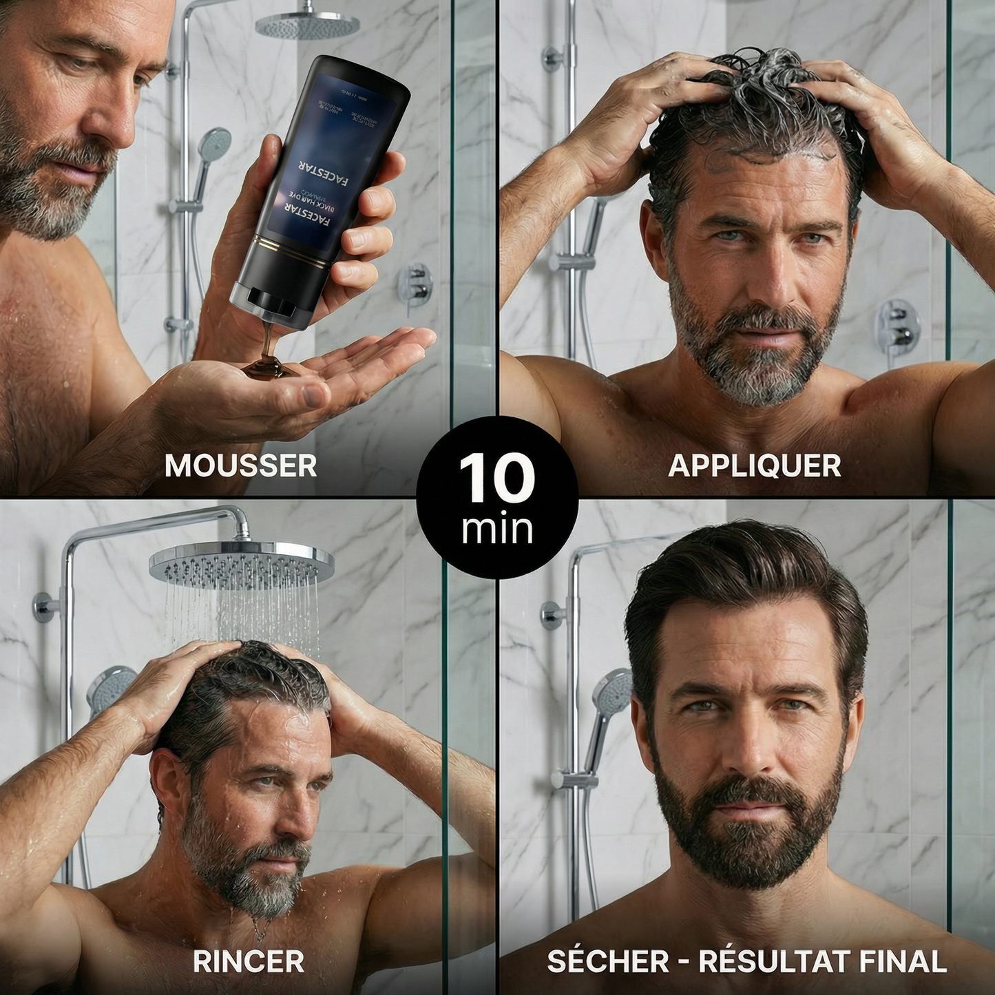 FACESTAR — Shampoing Anti-Gris